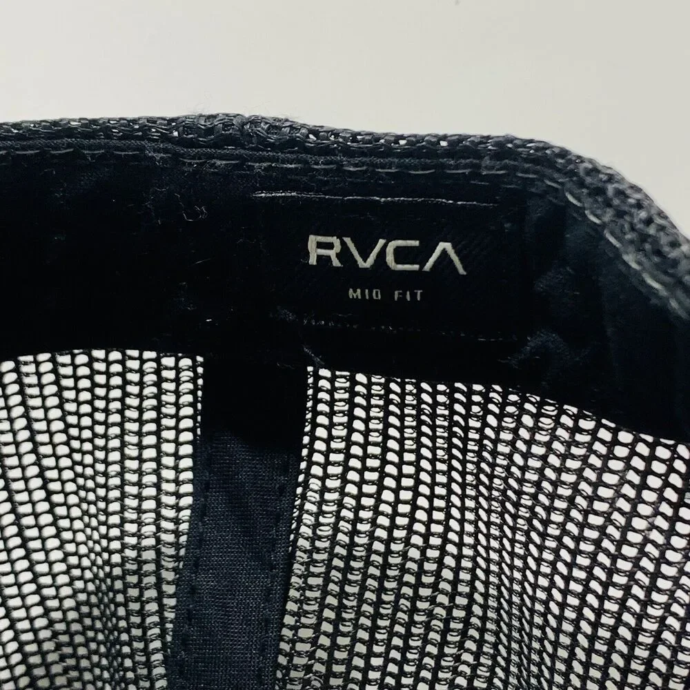 RVCA TICKET TRUCKER HAT III Mid-fit Hat Men’s EUC One Size Fits All